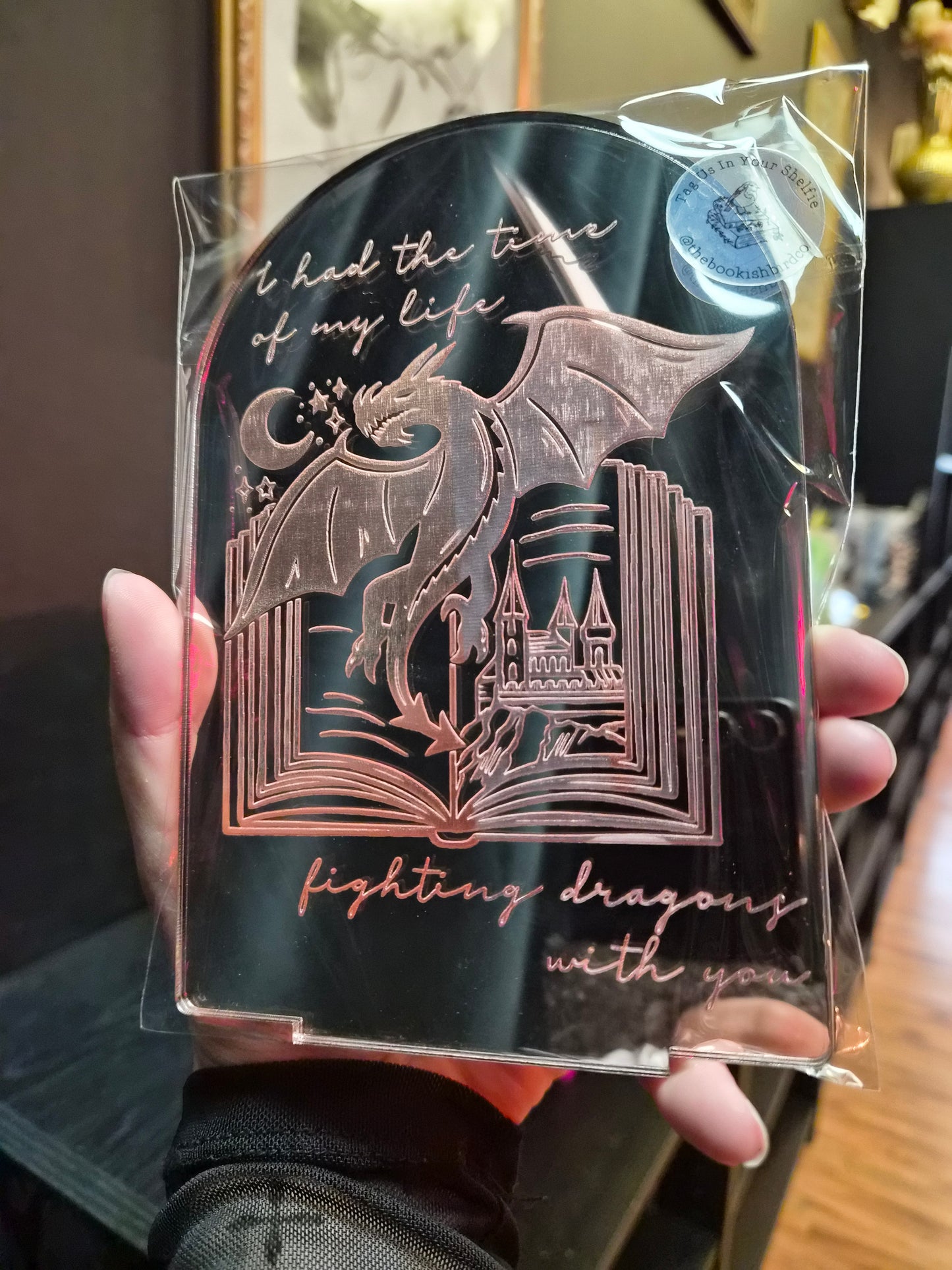 Fighting Dragon Sign (Rose Gold)