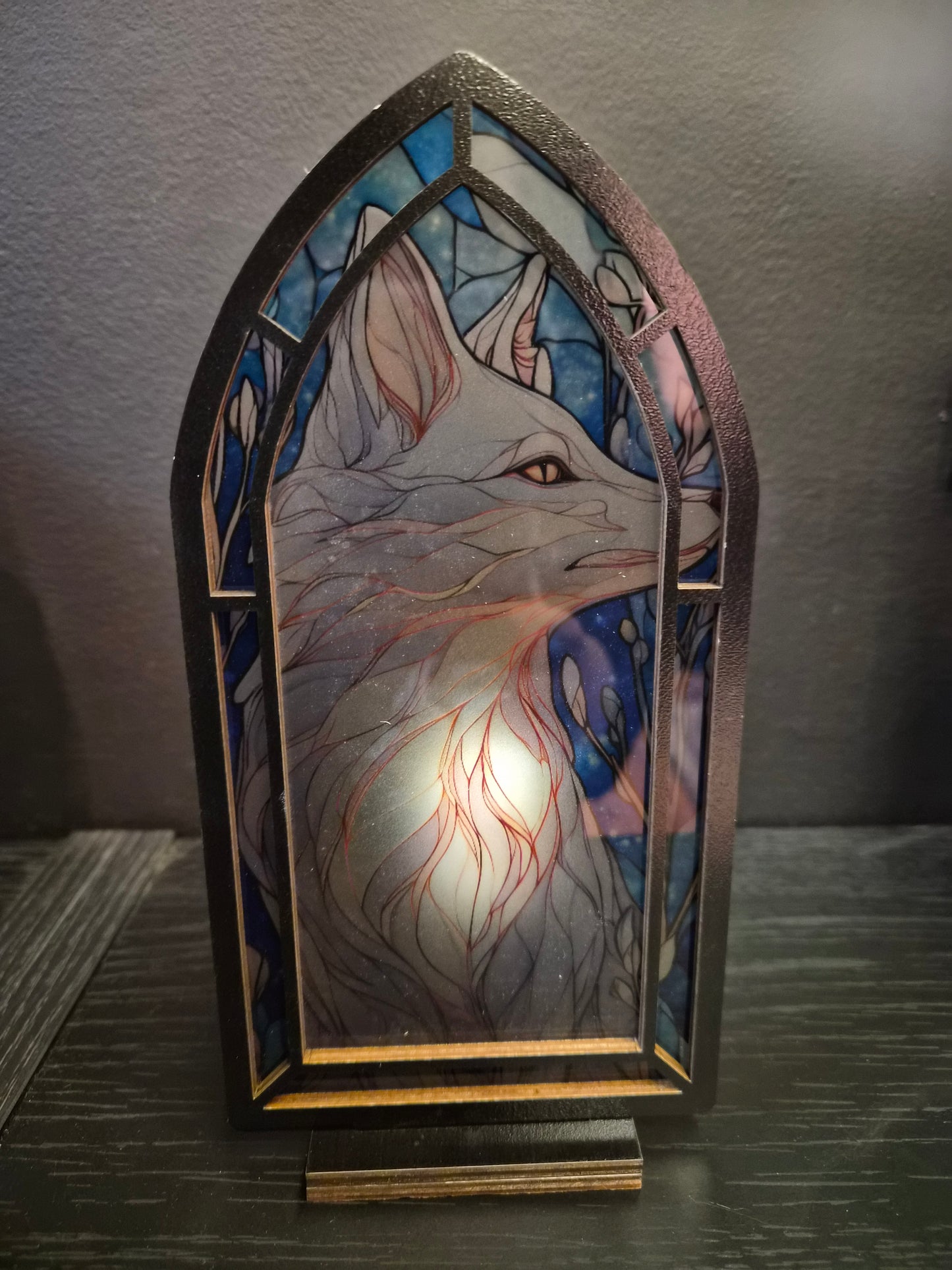 Candle Holder Shelf Sign
