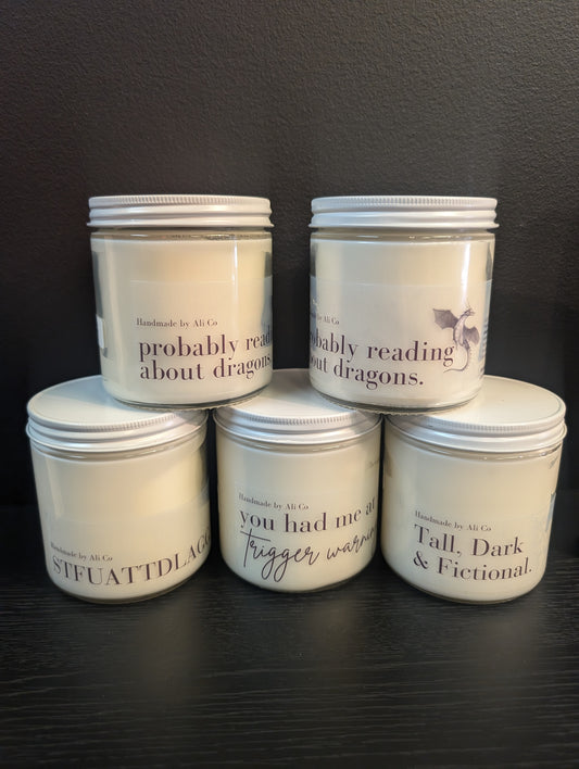 Bookish Candles