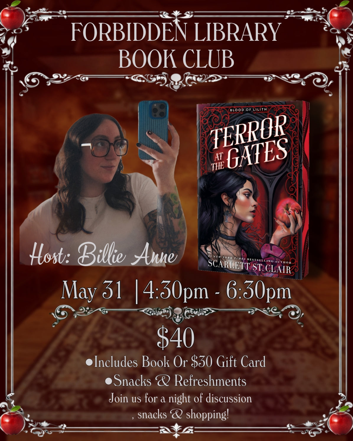 Book Club (Terror At The Gates)