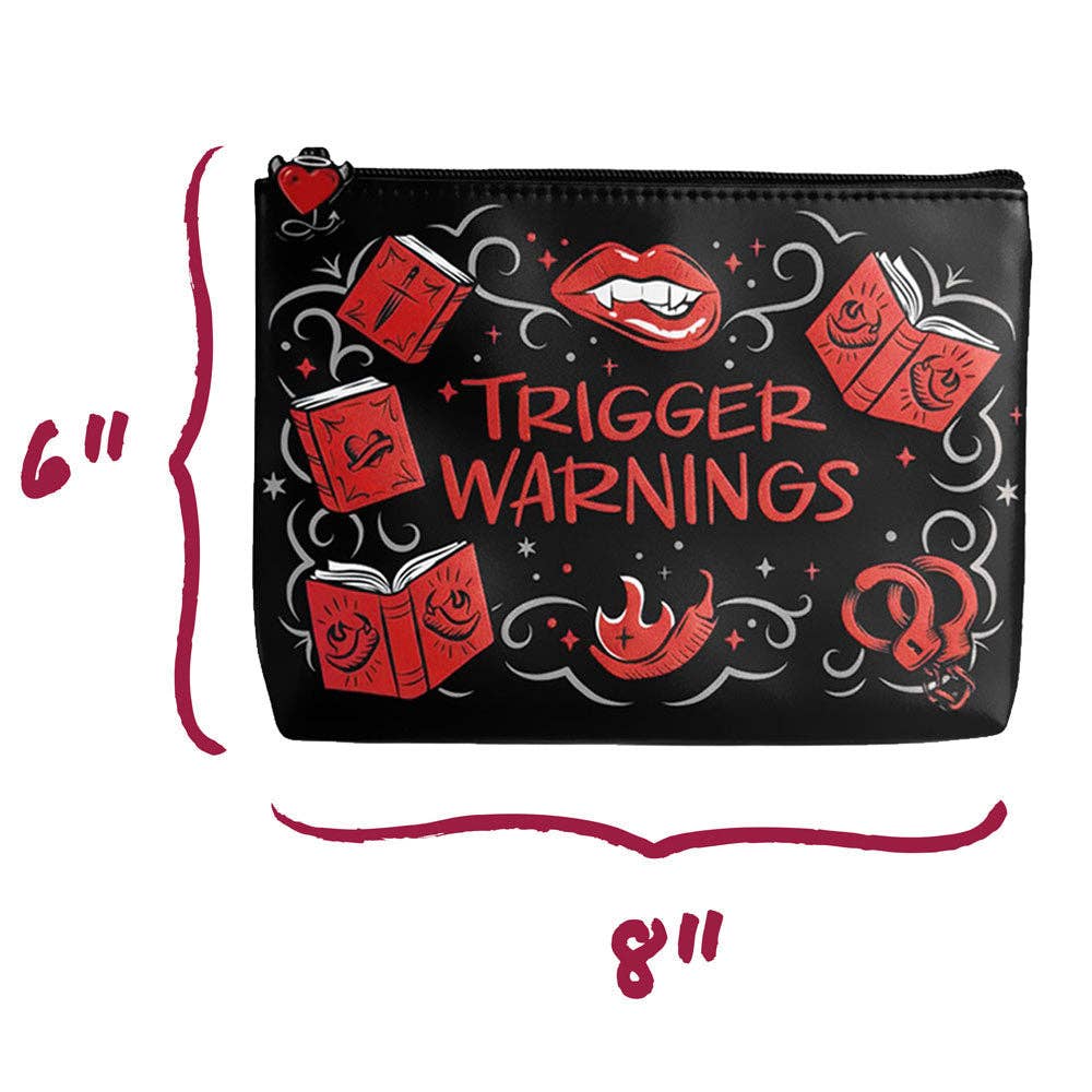A Little Wicked Pen & Pencil Pouch (Original Artwork)