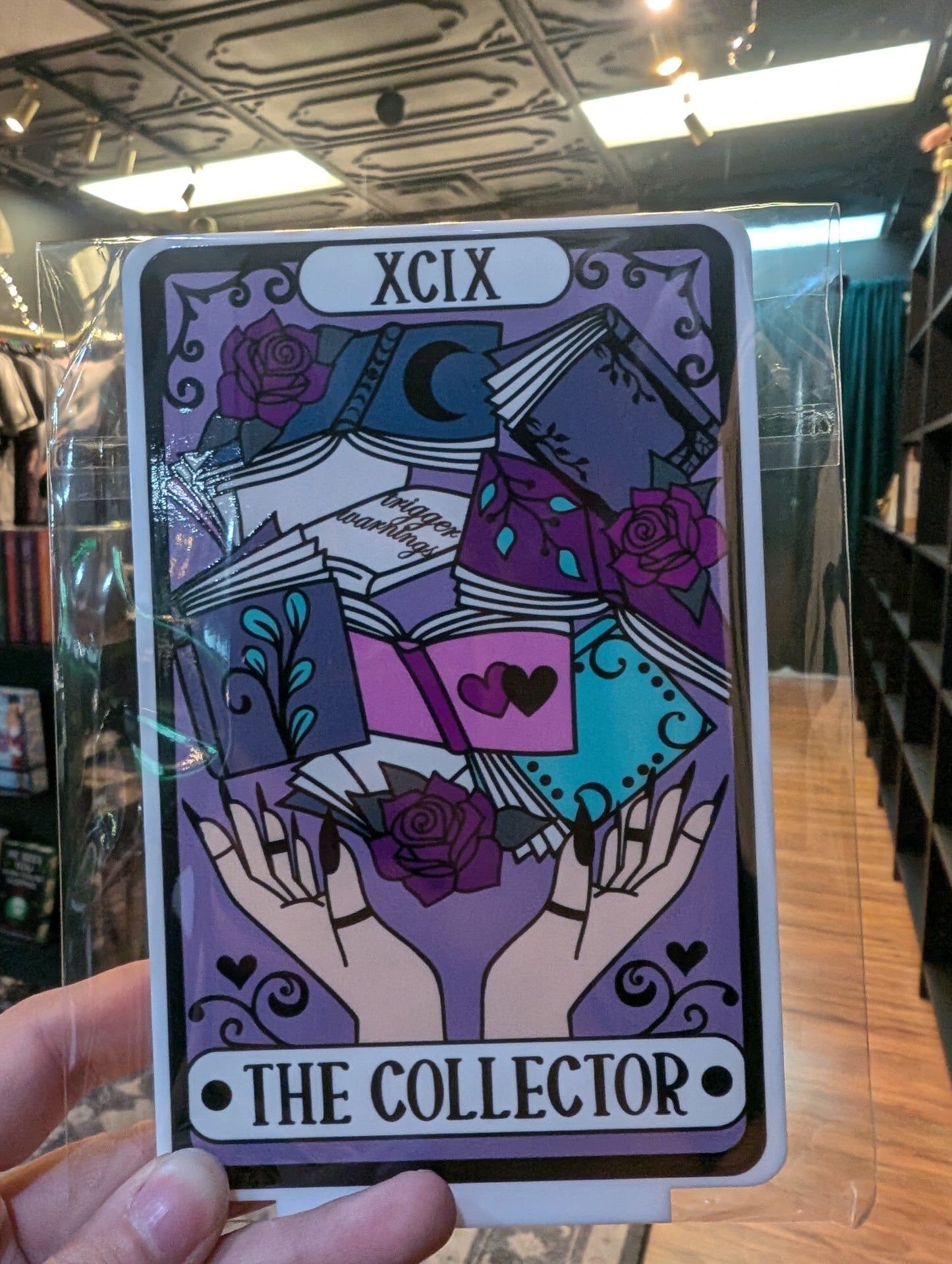 Tarot Card Shelf Signs