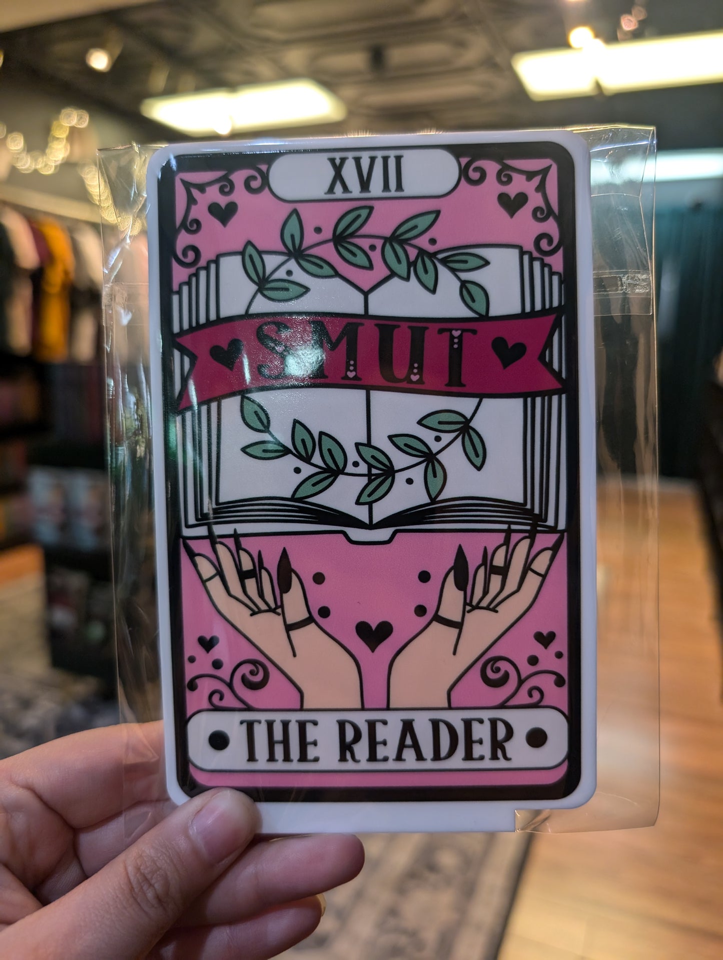 Tarot Card Shelf Signs