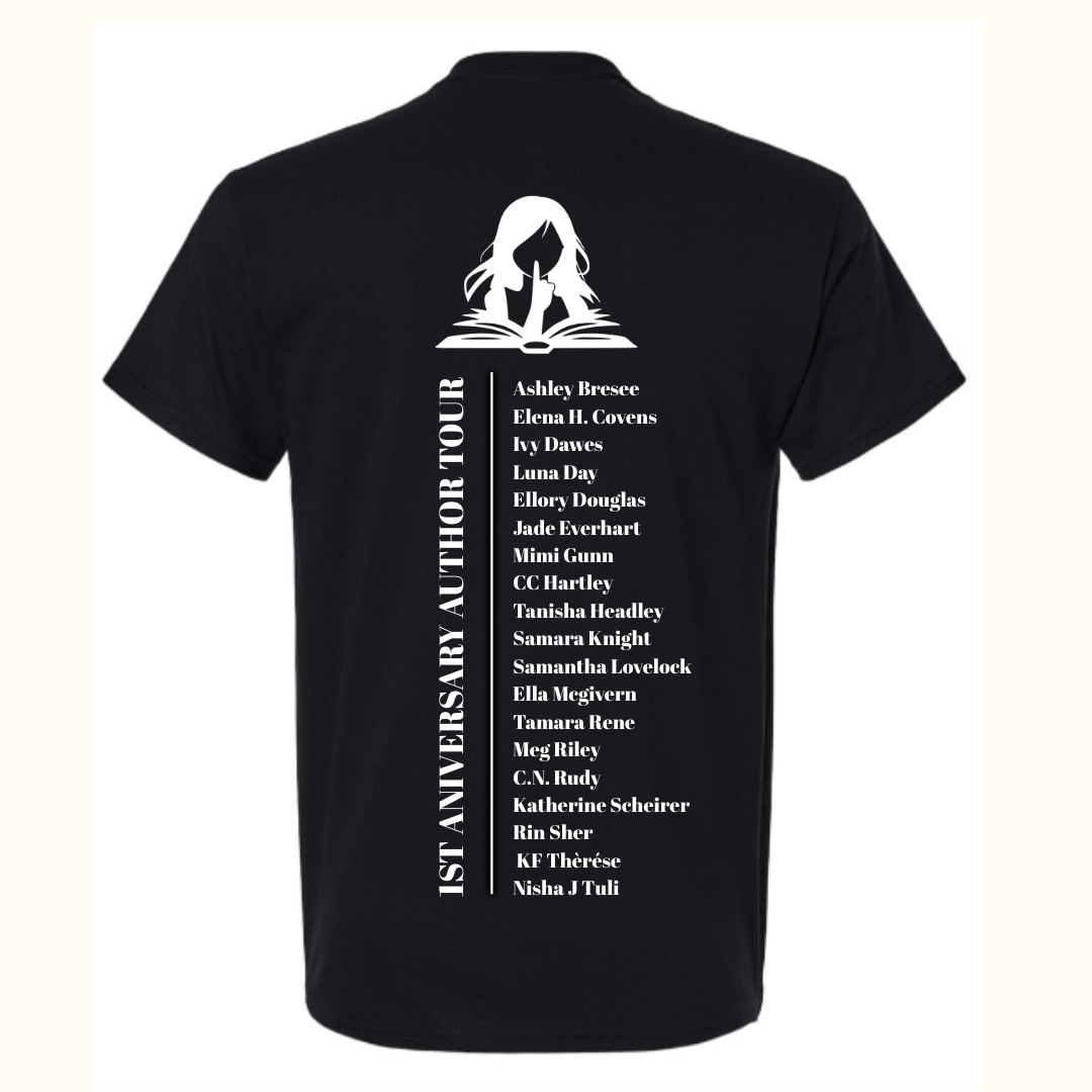 1 Year Anniversary Author Tour T-Shirt (Limited Edition)