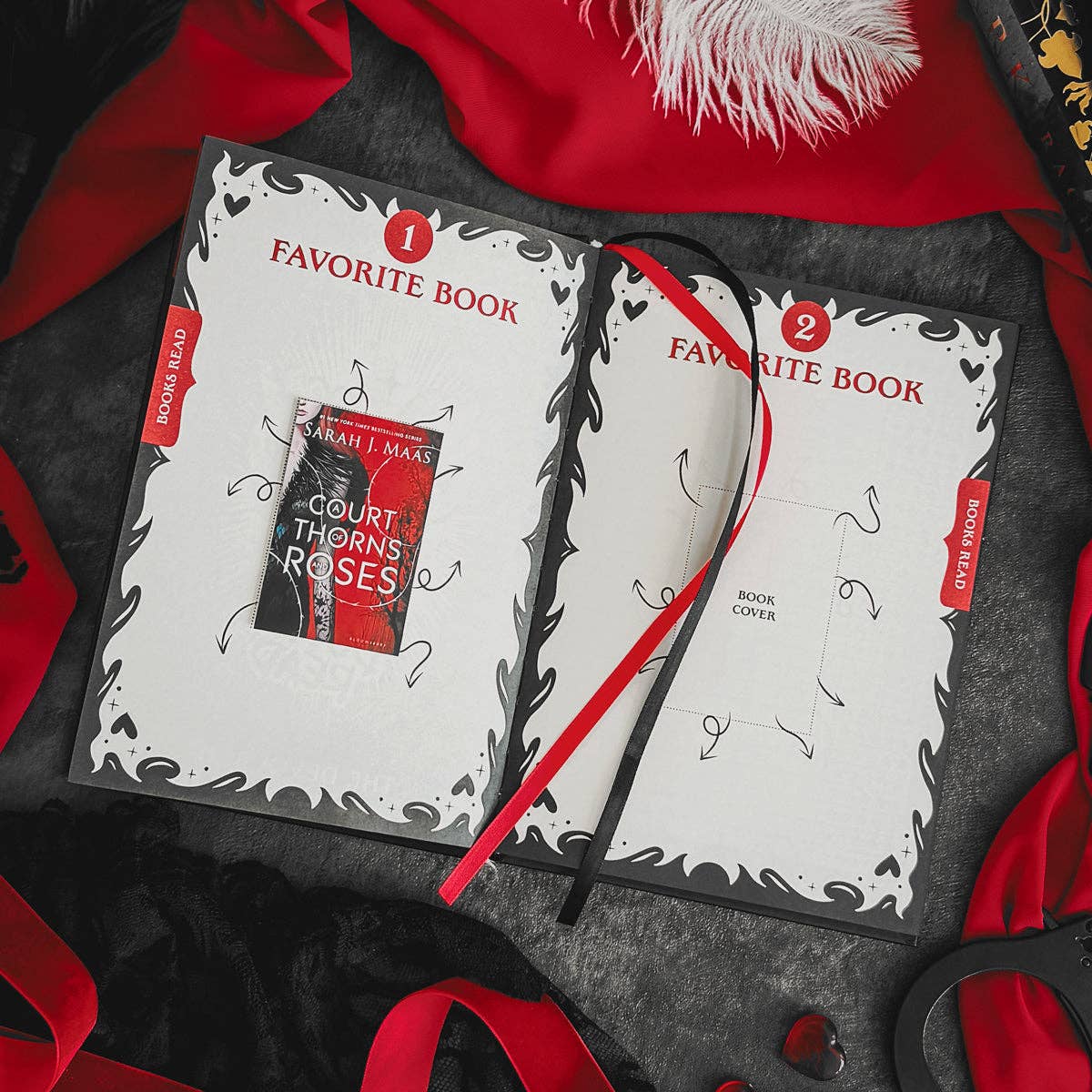 A Little Wicked Reading Journal (Original Artwork) for Readers