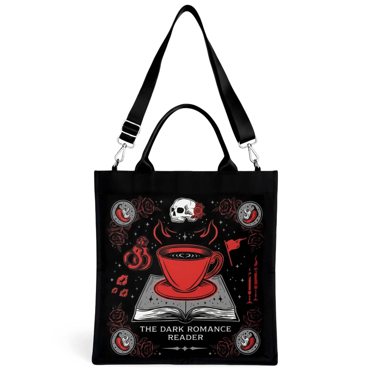 A Little Wicked Book Bag (Original Artwork) for Fans of Dark Romance