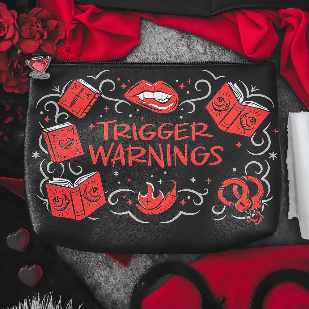 A Little Wicked Pen & Pencil Pouch (Original Artwork)