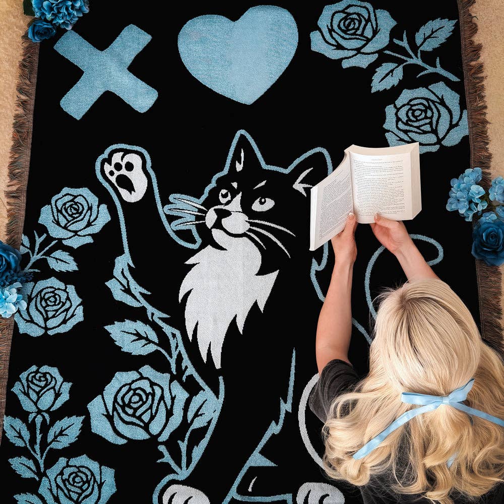Lights Out: Fred Approved Woven Throw Blanket (48'' x 60'')