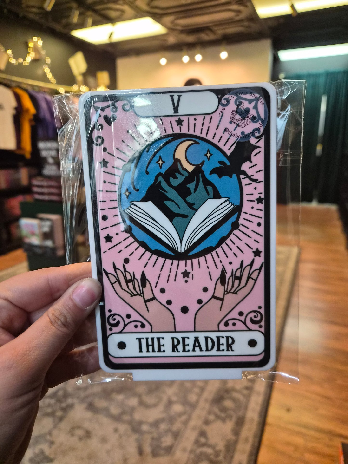 Tarot Card Shelf Signs