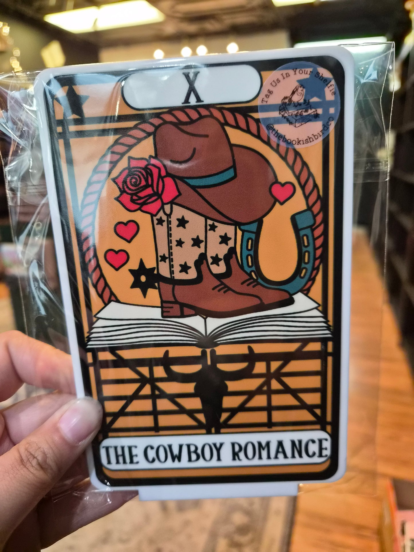 Tarot Card Shelf Signs