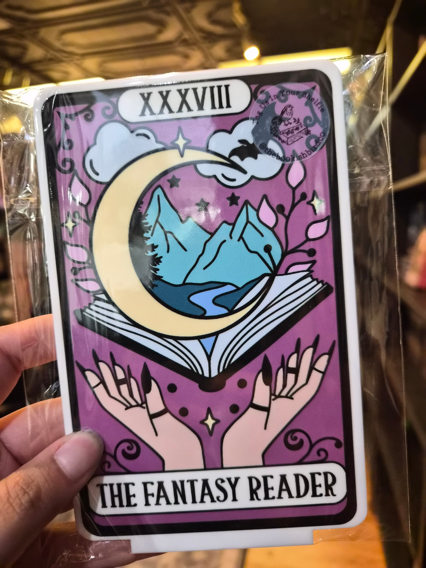 Tarot Card Shelf Signs