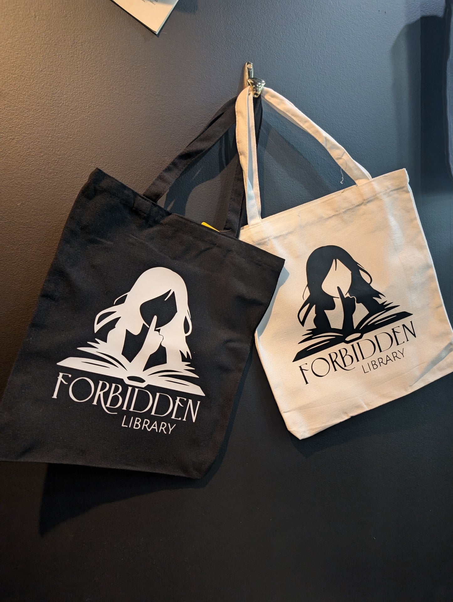 Forbidden Library Tote