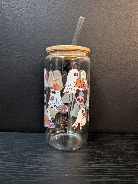 Ghosts Glass Cup