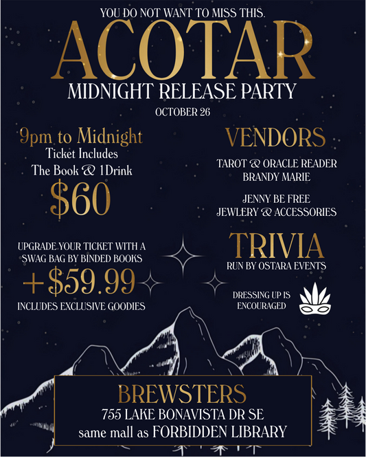 ACOTAR MIDNIGHT RELEASE PARTY
