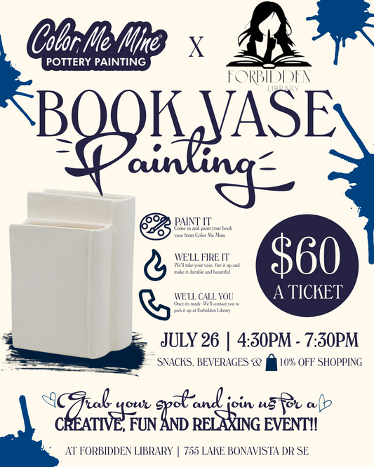 Book Vase Painting
