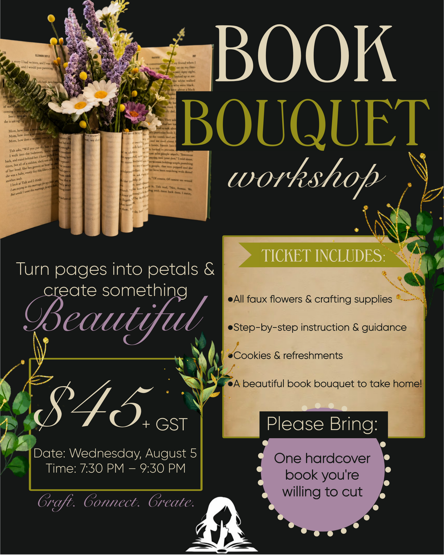 Book Bouquet Workshop