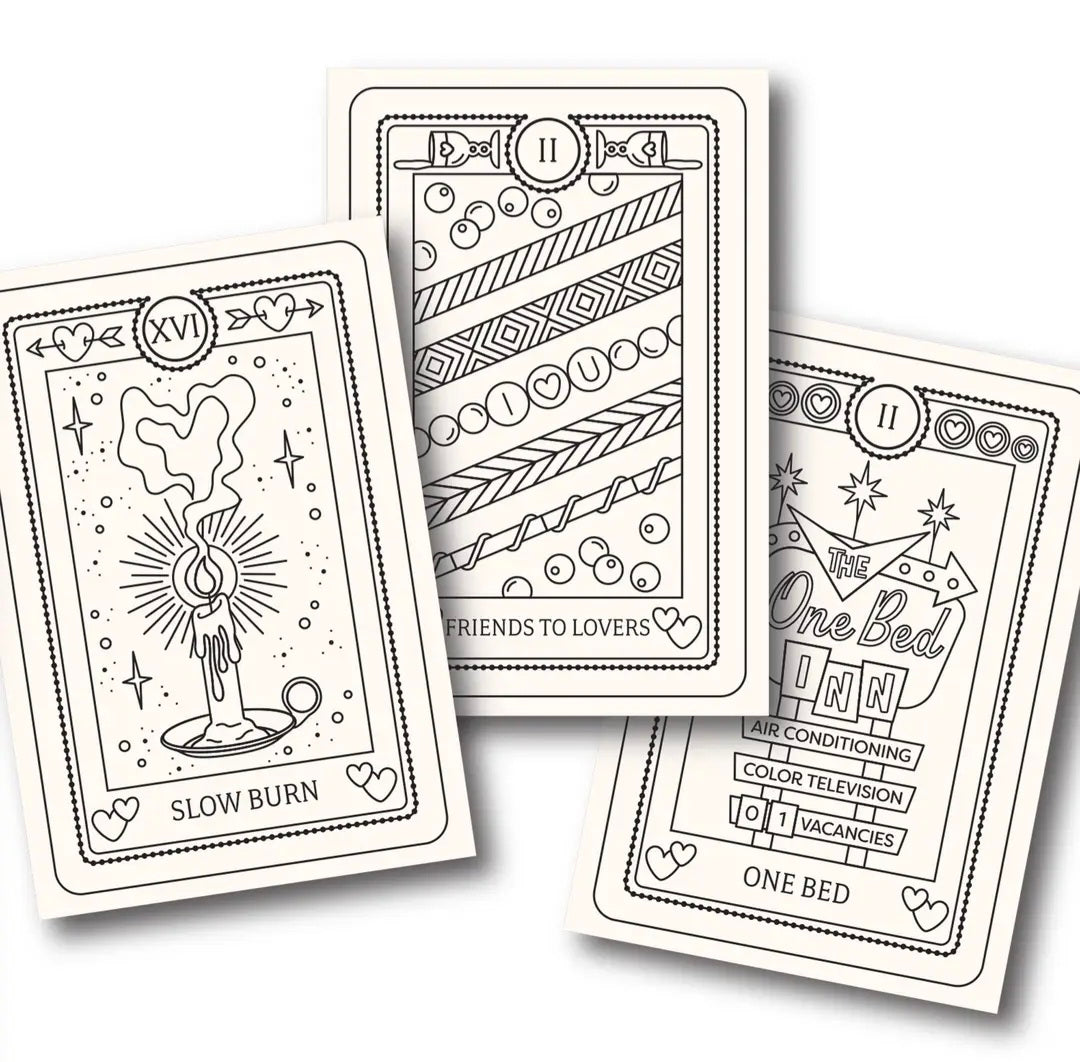 Tarot Colouring Books