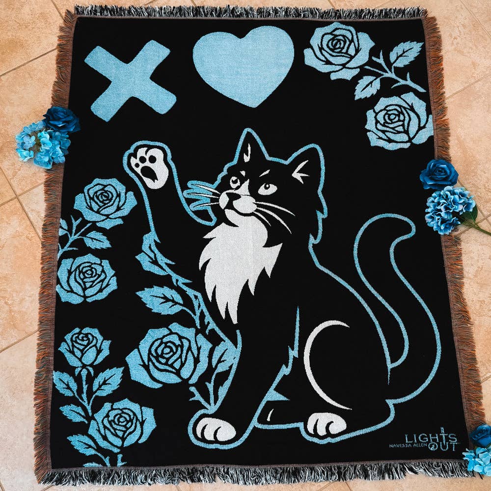Lights Out: Fred Approved Woven Throw Blanket (48'' x 60'')