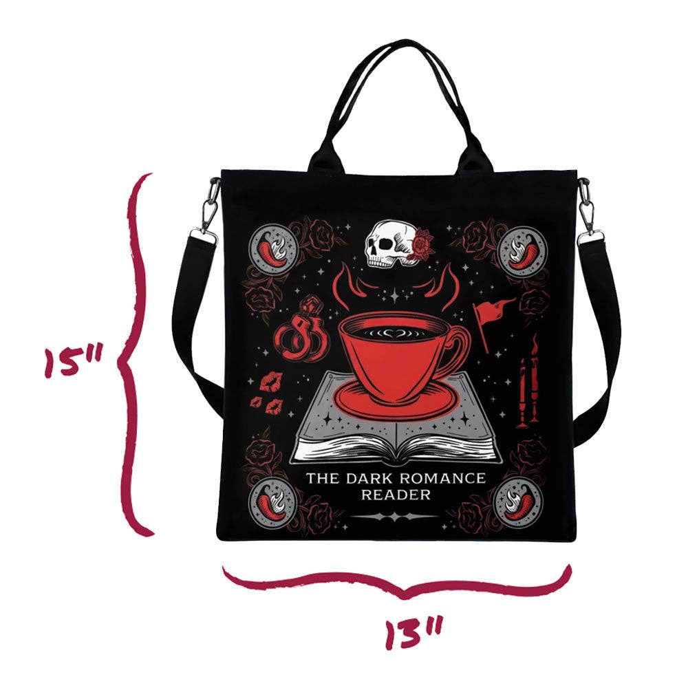 A Little Wicked Book Bag (Original Artwork) for Fans of Dark Romance
