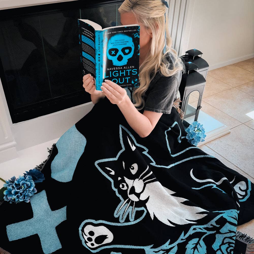 Lights Out: Fred Approved Woven Throw Blanket (48'' x 60'')
