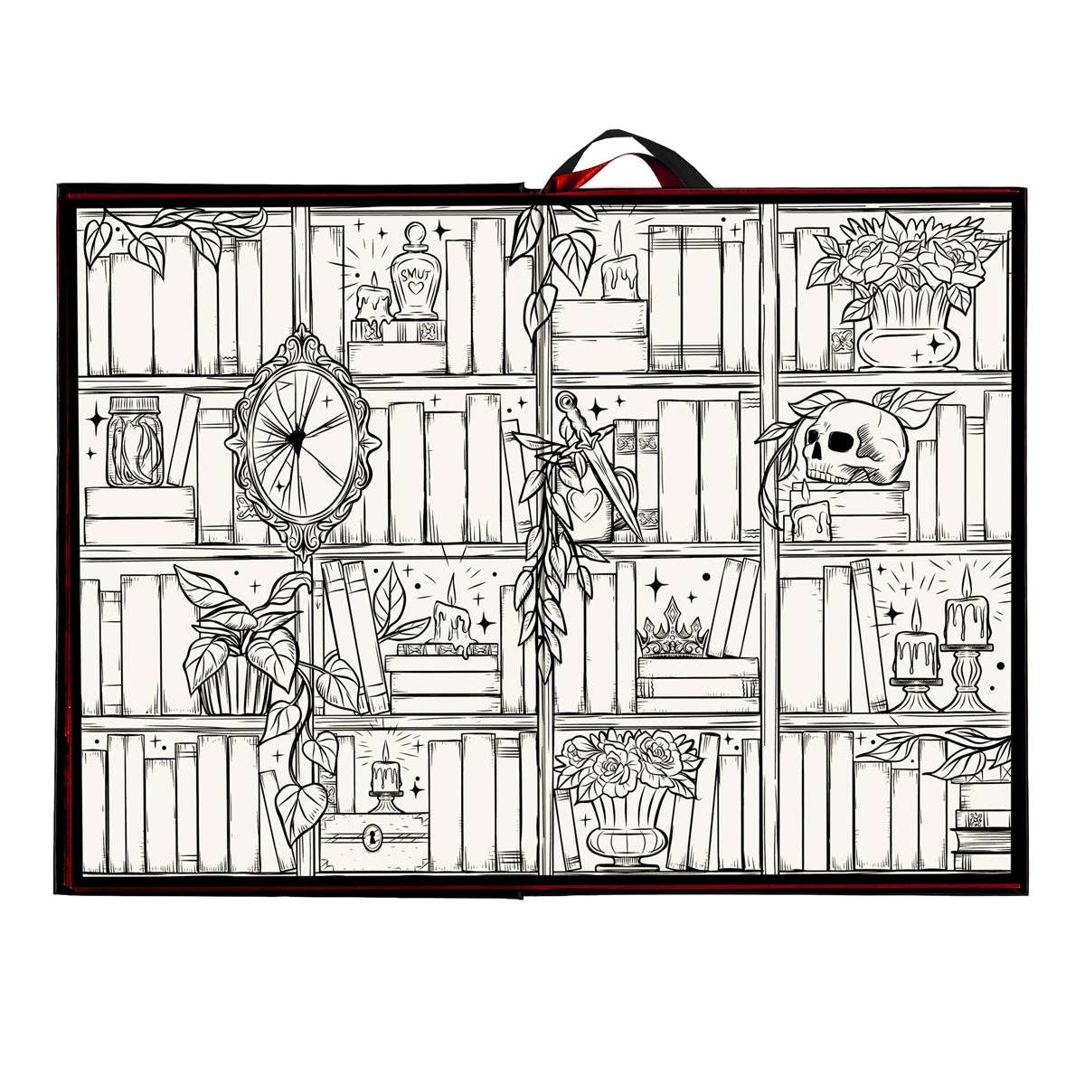 A Little Wicked Reading Journal (Original Artwork) for Readers