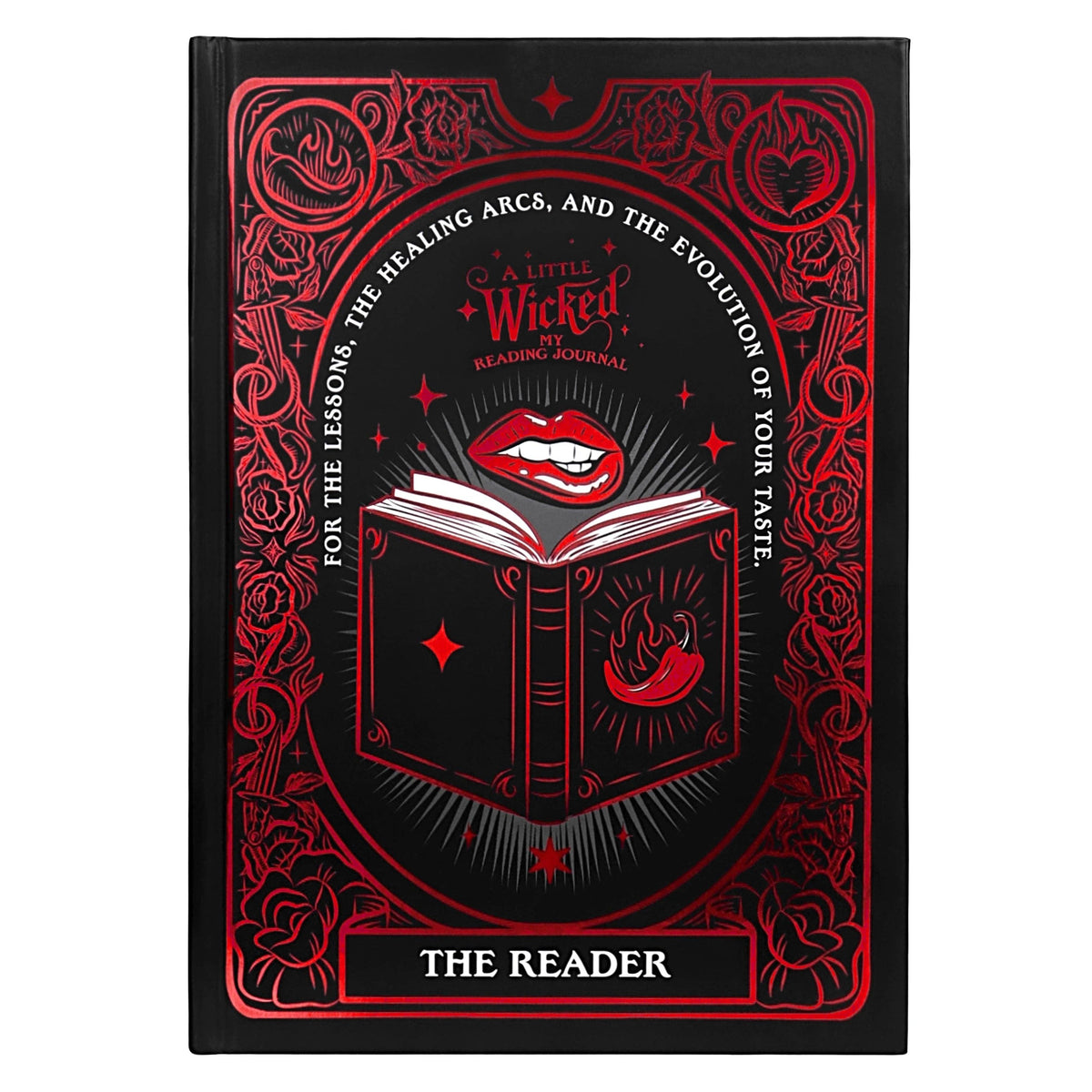 A Little Wicked Reading Journal (Original Artwork) for Readers