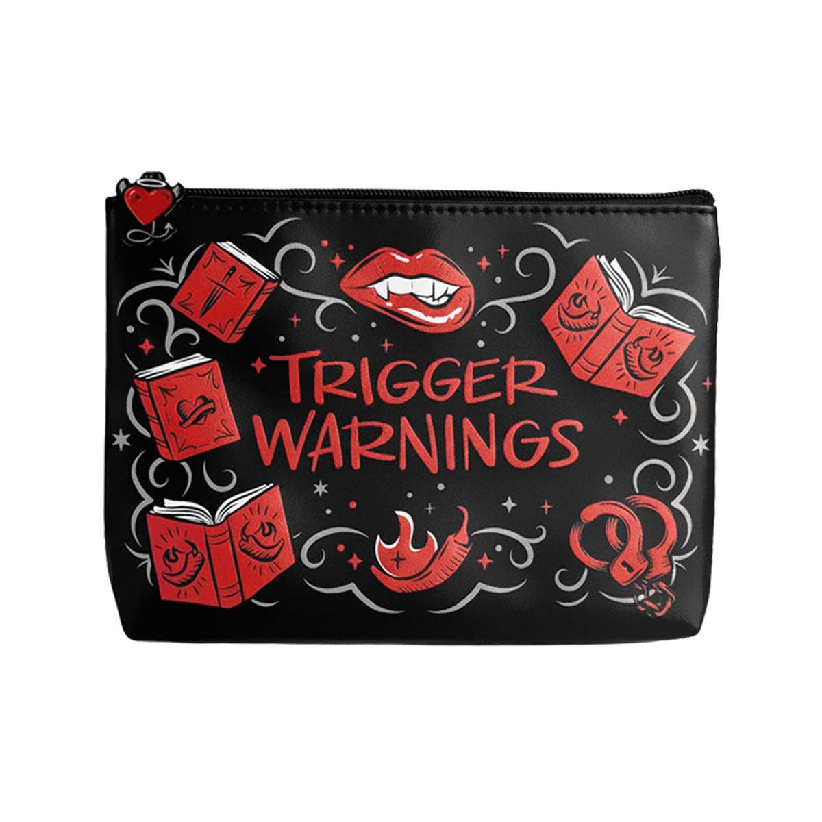 A Little Wicked Pen & Pencil Pouch (Original Artwork)